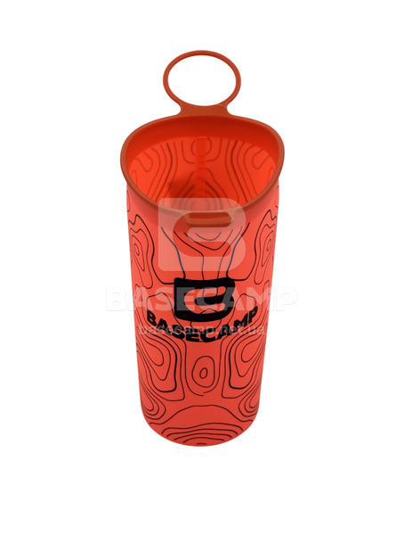 Soft glass BaseCamp Trail Cup, 200 ml, Orange (BCP 102020)