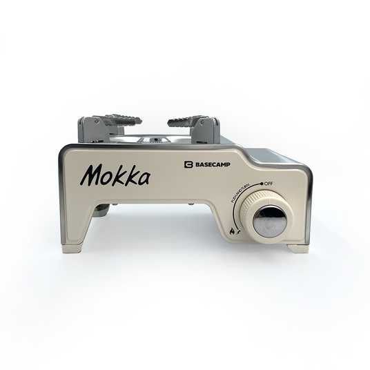 Portable gas stove Base Camp Camping Stove Mokka, Bone White (BCP