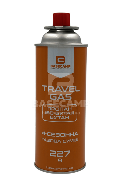 Газовый баллон BaseCamp Travel Gas, 227g (BCP 70500)