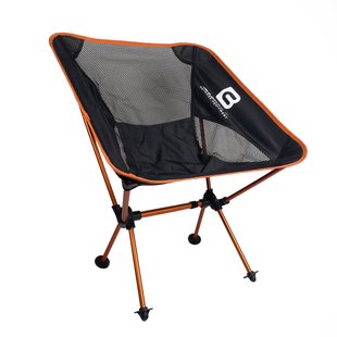 Кемпинговое кресло BaseCamp Compact, 50x58x56 см, Black/Orange (BCP 10306)