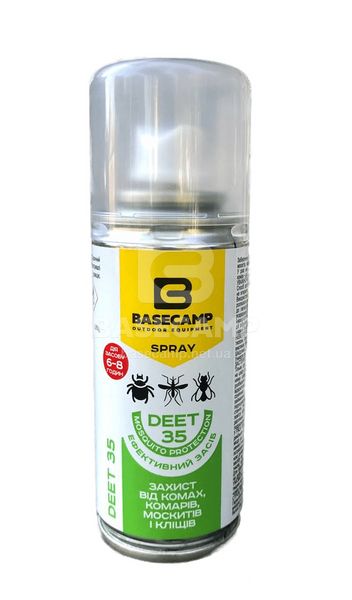 Аерозоль від комах BaseCamp DEET 35 Spray, 100 мл (BCP 30500)