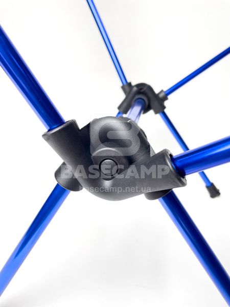 Camping chair BaseCamp Compact, 50x58x56 cm, Black/Blue (BCP 10307)