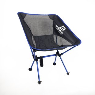 Camping chair BaseCamp Compact, 50x58x56 cm, Black/Blue (BCP 10307)