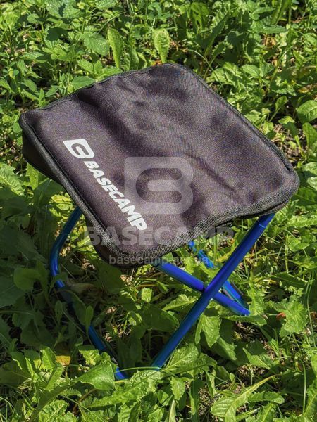 Стул кемпинговый BaseCamp Artist, 27х22х28см, Black/Blue (BCP 10707)