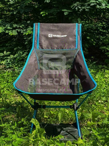 Крісло кемпінгове BaseCamp Compact L, 56х65х85см, Khaki/Black (BCP 10926)