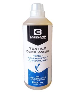 Gel concentrate BaseCamp Textile Deep Wash, 1000 ml (BCP 40402)