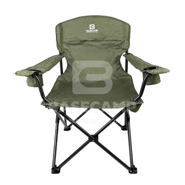 Camping chair BaseCamp Big Boy, 54x61x98 cm, Olive Green (BCP 10401)