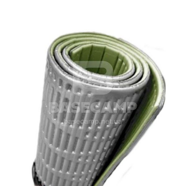 Килимок кемпінговий BaseCamp X-Line Roll Foiled Mat IXPE, 185х55х1,5 см, Olive Green (BCP 20701)