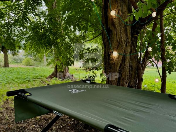 Кровать раскладная Base Camp Camping Bed, Olive Green (BCP 10601)