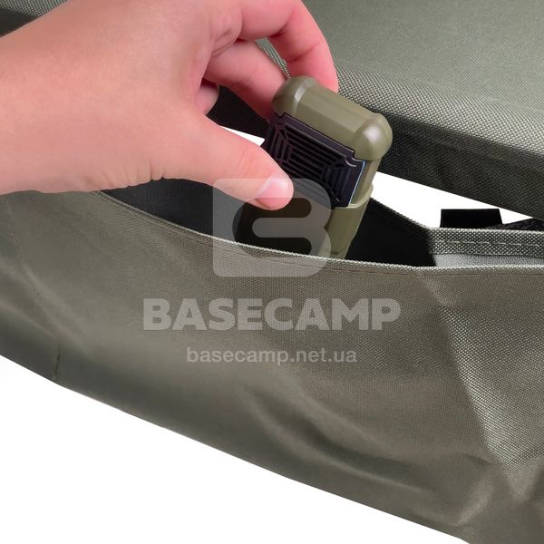 Ліжко розкладне Base Camp Camping Bed, Olive Green (BCP 10601)