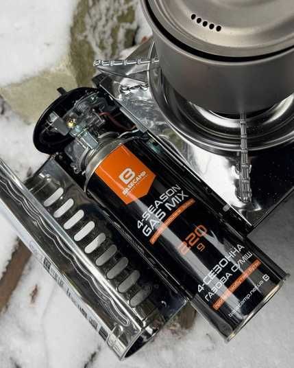 Газовый баллон BaseCamp 4 Season Gas 220 г (BCP 70200) | Покупайте