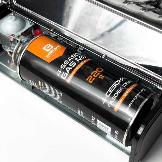 Газовый баллон BaseCamp 4 Season Gas 220 г (BCP 70200) | Покупайте