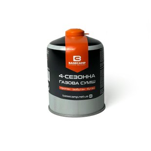 Газовый баллон BaseCamp 4 Season Gas 450 г (BCP 70400)