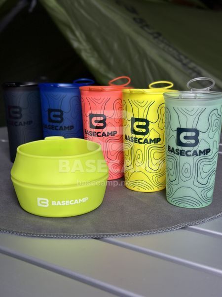 Soft glass BaseCamp Trail Cup, 200 ml, Orange (BCP 102020)